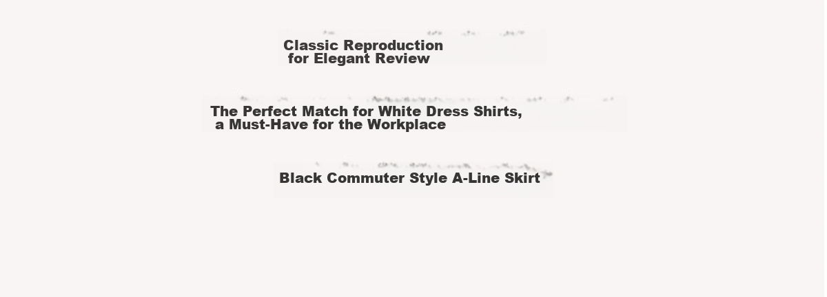 Chushen Spring And Autumn High-Waisted A-Line Skirt for Women, Slimming Professional Office Suit Skirt S143B2013 3