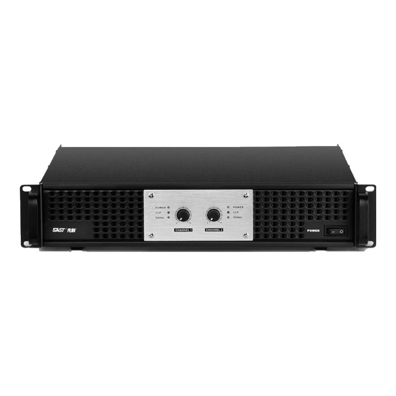 SAST Professional Pure Power Amplifier HiFi Stage Wedding Home Performance KTV Dual Channel High Power Audio Amplifier PD-800X