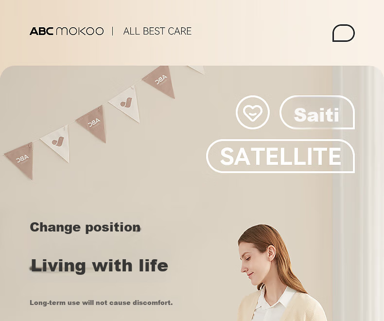 ABCMOKOO Saite Diaper Changing Table, Baby Care Station, Multifunctional Massage And Touch Table for Newborns, Diaper Changing Station - Cartoon Champagne Gold 2