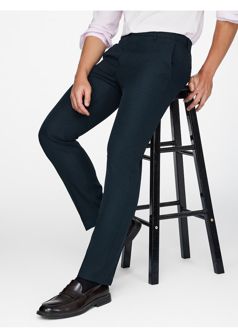 G2000 Antistatic Spring Autumn Business Casual Soft Comfortable Formal Dress Pants Indigo 31 5
