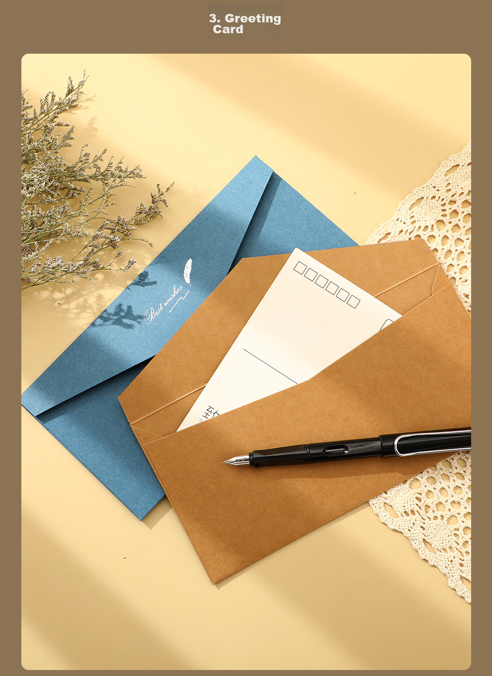 Jiaranheng Envelope And Letter Set, Back-To Gift for Teachers And Classmates, Birthday Card, Anniversary Creative Card, Vintage-Style Romantic Letter, Confession, Vintage Invitatio 13