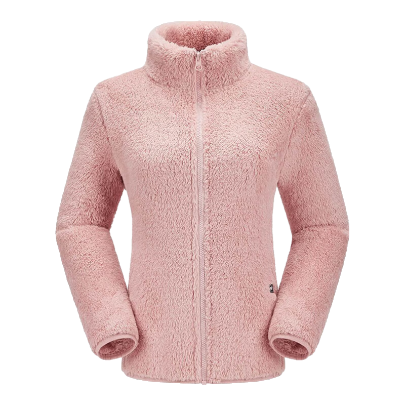 CAMEL Outdoor Fleece Jacket Spring Autumn Thickened Warm Zip-up Liner Coat Anti-static