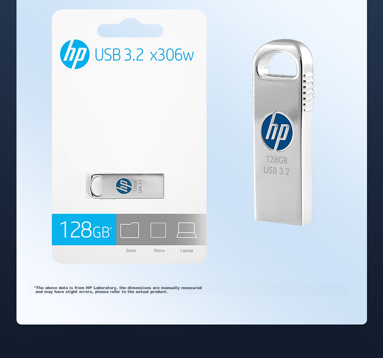 HP 32GB USB 3.2 Gen 1 Flash Drive with Type-C Adapter, X306w Metal High-Speed USB Drive, Upgraded Read Speed 230MB/s, Study And Office Computer Flash Drive 17