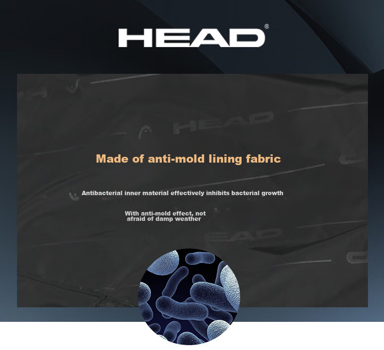 HEAD Tennis Bag with Wet And Dry Separation, Travel Bag for Men, Handheld Badminton Bag, Sports Fitness Bag for Men And Women, Pickleball Bag, Swimming Bag 9