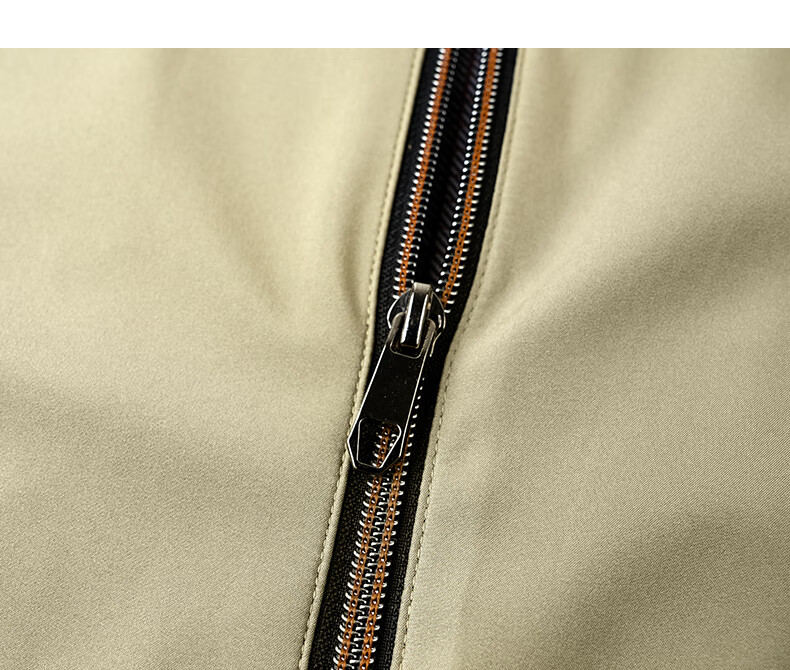 FIRS Men's Windproof Wrinkle-Resistant Spring Autumn Stand Collar Business Casual Jacket Workwear Shirt 10