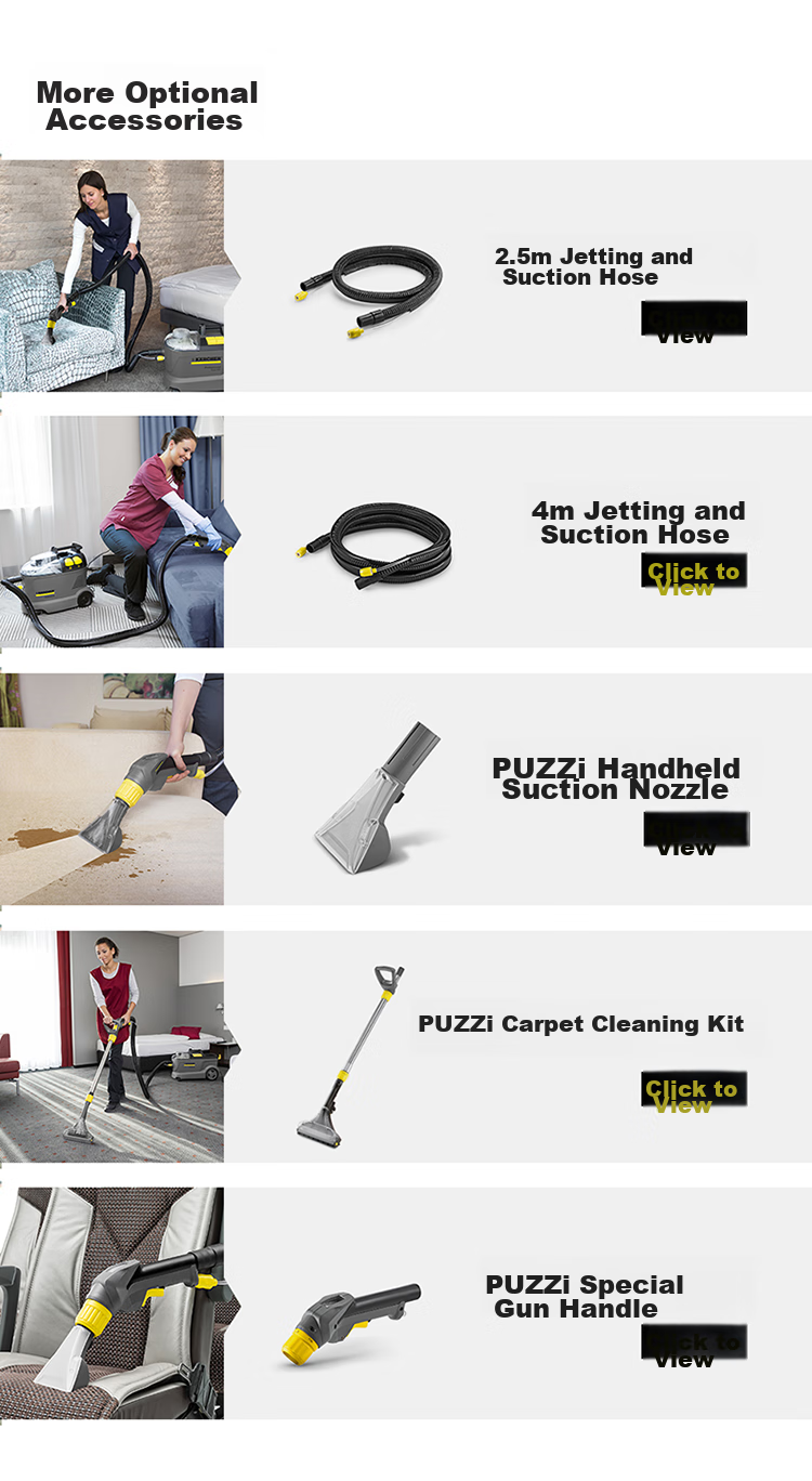 KARCHER German Fabric Sofa Cleaning Machine, High Suction Power Carpet Multi-Functional Cleaner, Car Seat Cleaning for Commercial Use, Original Imported Puzzi8/1 15