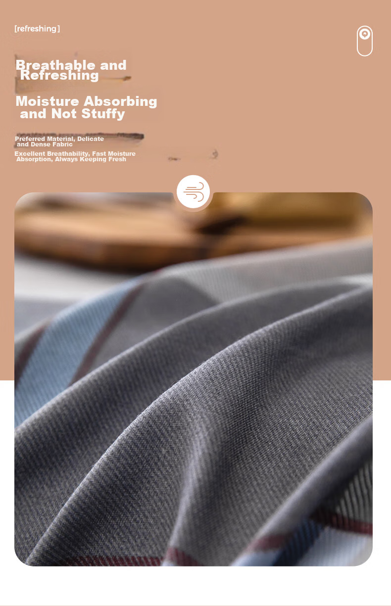 Grace 7A Antibacterial Bedsheet Single Piece, Brushed Single Mattress Cover Bedspread Bed Skirt, 2.3*2.5 Meters 7