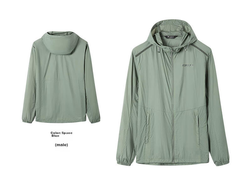 TOREAD Spring And Summer Men's Outdoor Sun Protection Jacket, Water-Repellent, Breathable, UV-Resistant Skin Coat TAZZCL81315 9