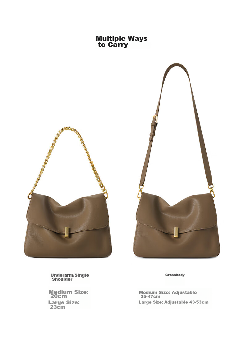 CASSILE Women's Handbag, Tote Bag, Large Capacity, Luxury Shoulder Crossbody Underarm Bag, Gift for Women on May 20th 14