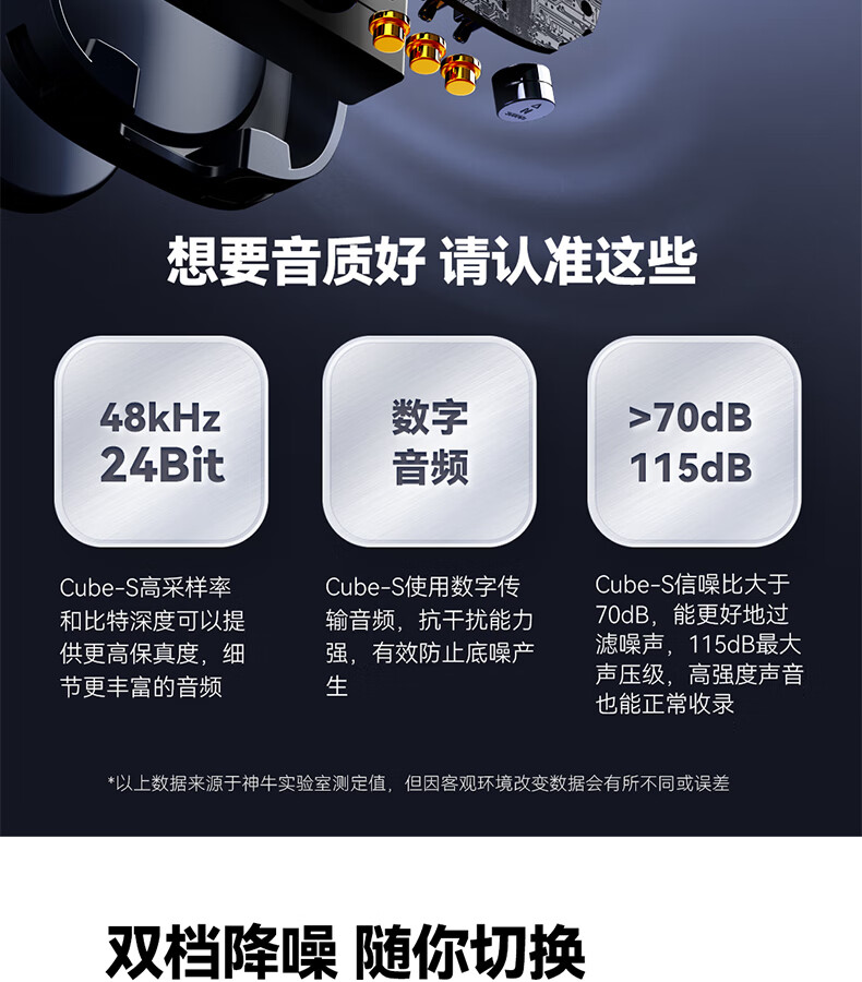Godox Cube Wireless Lavalier Microphone, Outdoor Interview Vlog Live Streaming Recording Noise Reduction Sound Card, Mini Button Microphone [One-To Type-C Version] 13