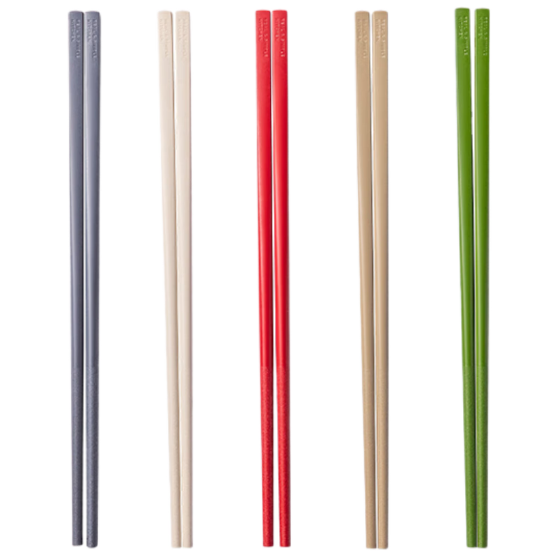Suncha Alloy Chopsticks, High-Quality Luxury Chopsticks for Home Use, Anti-Mold Antibacterial Dishwasher Safe Non-Slip Heat-Resistant PPS5 Double Set
