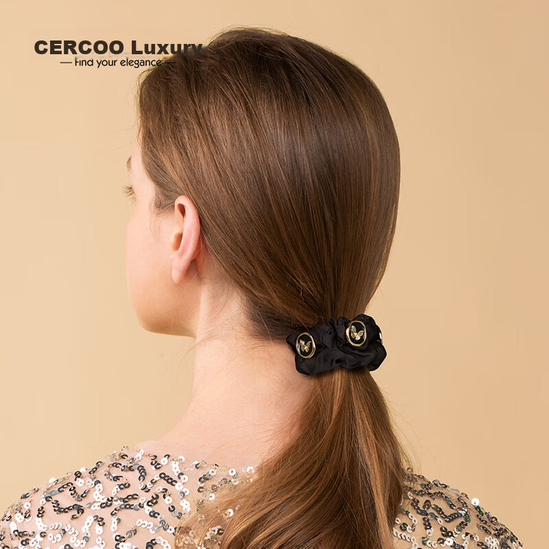 Cercoo Butterfly Hair Tie, Tongue Butterfly Ponytail Hair Band, Large Intestine Hair Ring, Elastic Hair Tie, Girl's Hair Accessory, Gift for Girlfriend