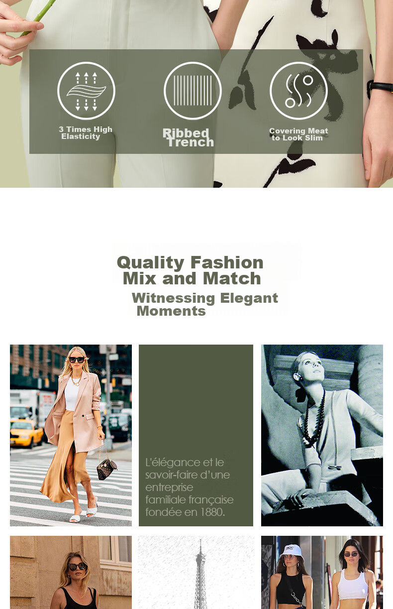 MONTAGUT Modal Cotton Turtleneck Base Layer for Women, Slim Fit Fashionable Short-Sleeve Thin Undershirt with Elbow-Length Sleeves 2