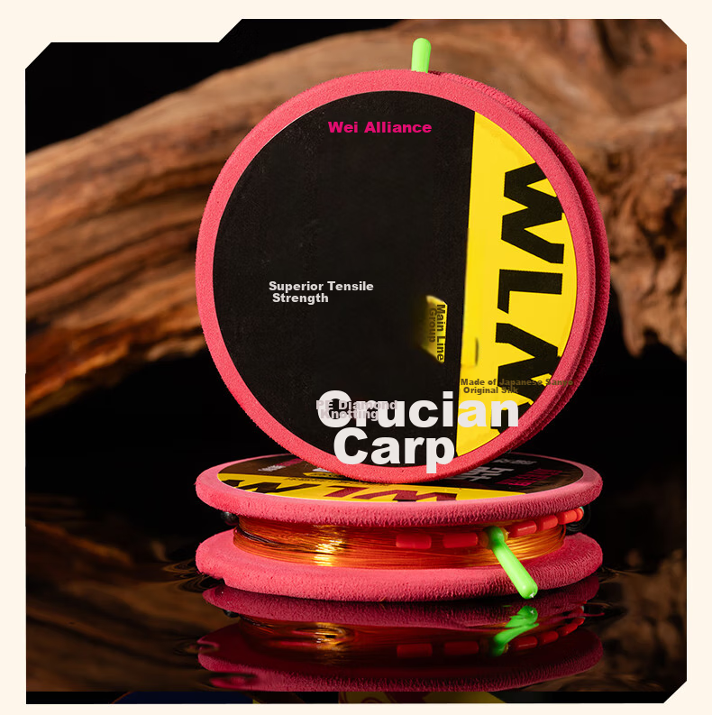 Weilianmeng 6.3-Meter No. 6 Silver Carp And Bighead Carp Main Line Set, Imported Original Silk Fishing Line Kit, Finished Product for Big Fish, Fishing Supplies And Tackle 15
