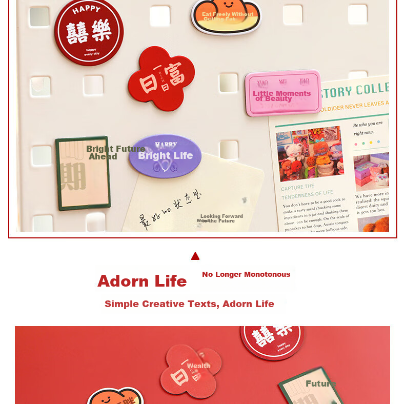 Youxueku 3D Stereoscopic Realistic Food Kitchen Decoration Refrigerator Sticker, Kettle, Egg, Frying Pan, Milk, Delicious Series A, Mid-Autumn Festival Gift 7