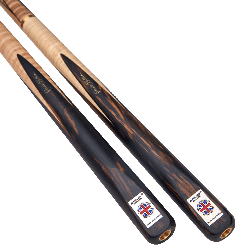 RILEY Pool Cue RRL-100 Black Eight Small Tip, Chinese 8-Ball Snooker Medium Tip, Scoring Billiard Cue, 10mm