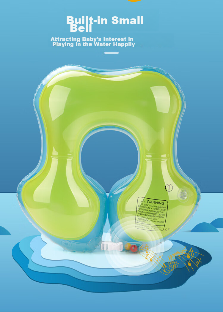 Kingpou Baby Swim Ring, Infant Armpit Ring, Children's Swimming Ring, Home-Use Kids Armpit Float Ring BO1022S 4