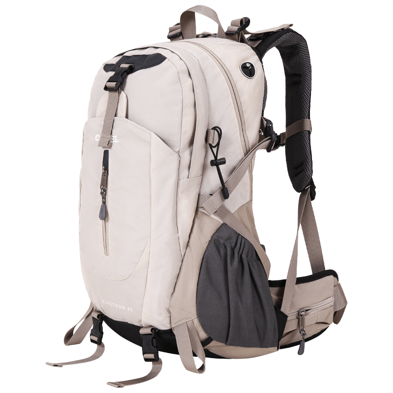 CAMEL Mountain Climbing Backpack, Outdoor Professional Backpack for Men And Women, Sports Rucksack with Large Capacity, Travel Bag, Khaki Color