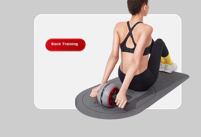 Li-Ning Automatic Rebound Giant Wheel Ab Roller with Non-Slip Design for Women And Men's Abdominal Muscle Training at Home 26