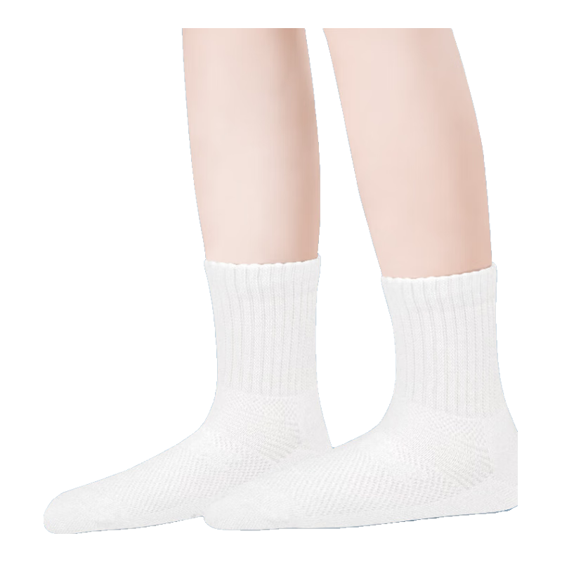 Disney Children's Socks, Student White Socks, Campus Summer Thin Cotton Socks, Boys And Girls White Sports Socks
