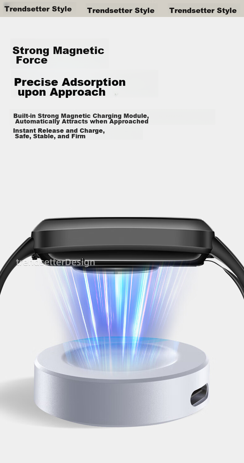 Chaofan Magnetic Charging Cable Compatible with Huawei Watch Charger for Watch D/D2 Wrist ECG Blood Pressure Monitor, FIT4/4Pro/GT6/GT5/4/Runner Charging Dock 4