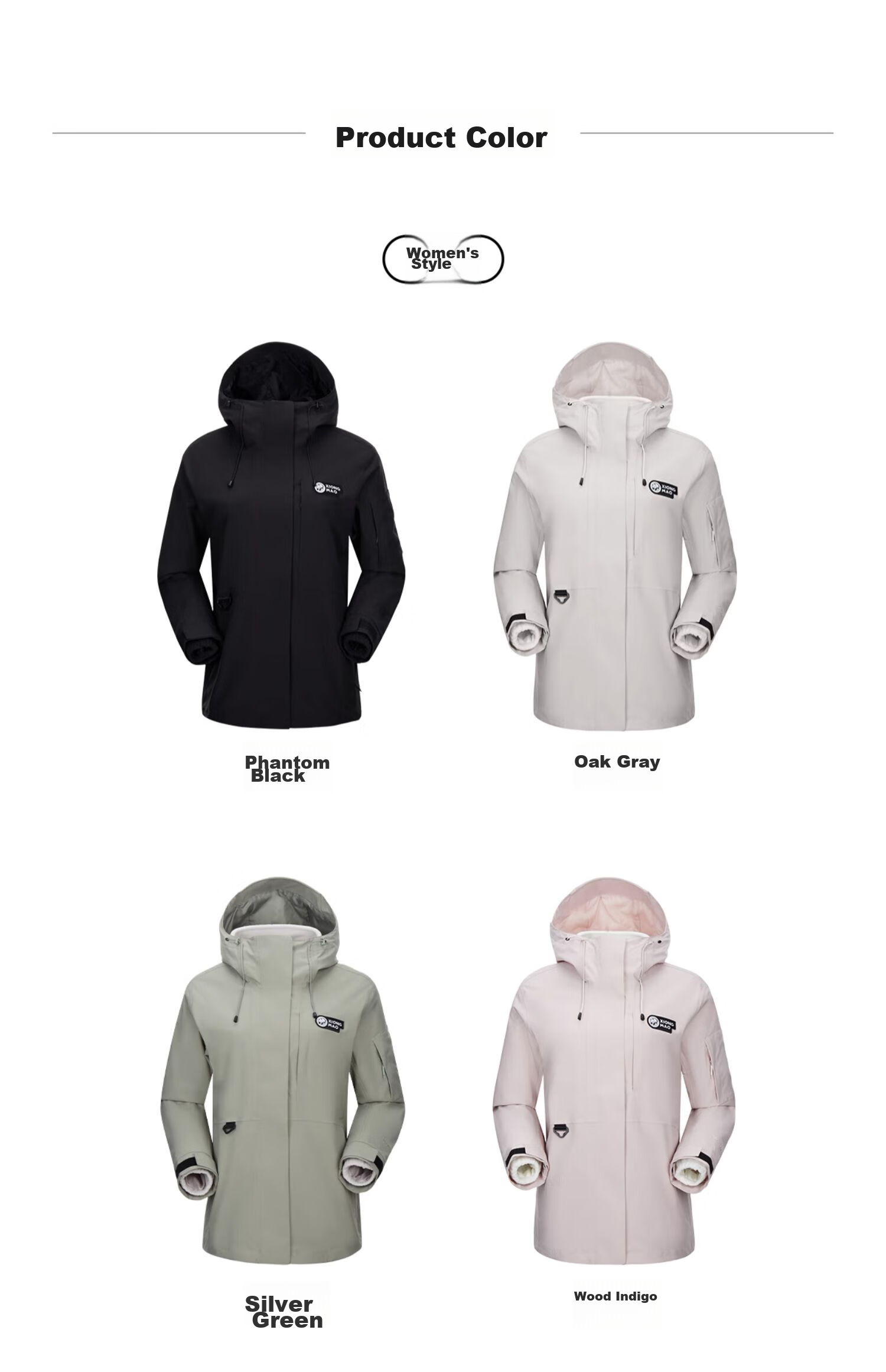 CAMEL Outdoor Waterproof, Windproof, And Breathable Jacket for Men And Women, Three-In Fleece-Lined Warm Mountaineering Coat 25