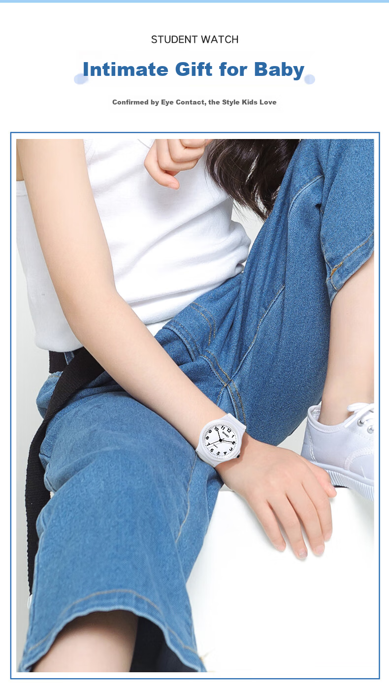 Skmei Student Children's Watch for Middle And High School Students, Teenagers, Silent Pointer, Civil Service Exam Watch, Quartz Birthday Gift 1419 4