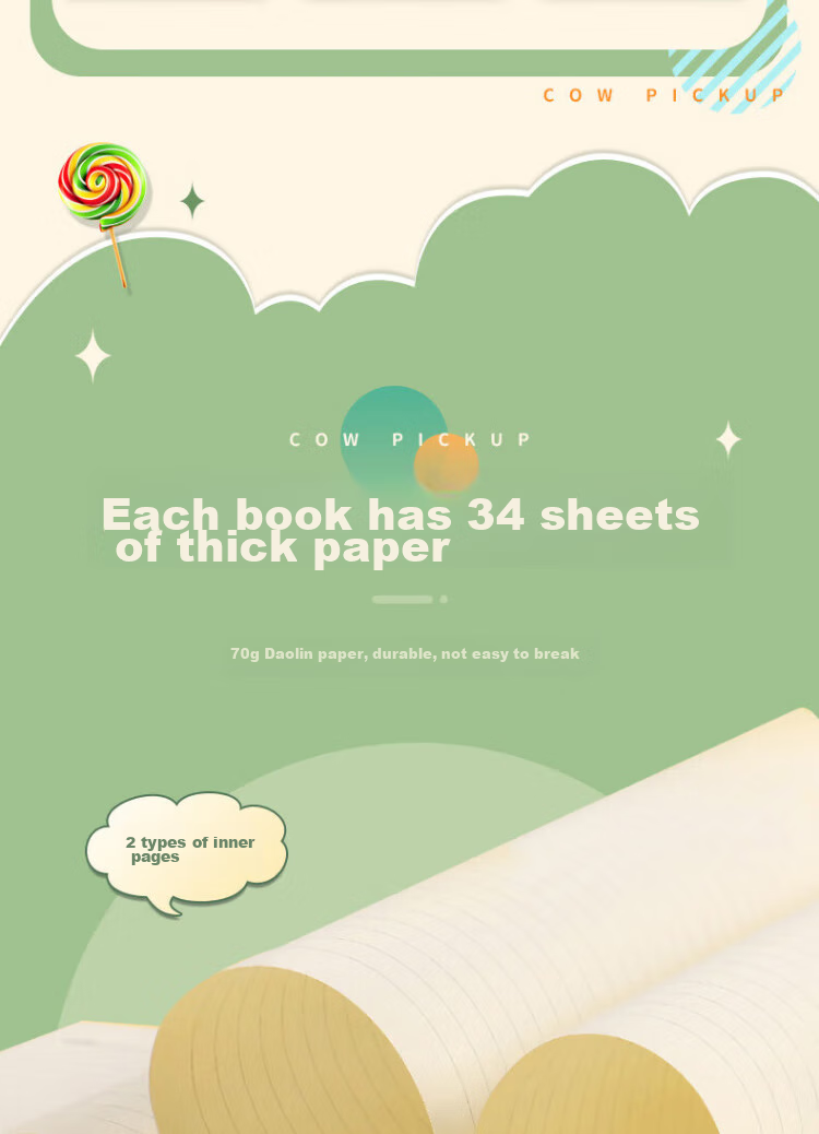 Kelangxinsheng [Back to School Essential] 16k Leather Subject Classification Notebook for Middle And High School Students B5 Subject Notebook for Notes And Homework Set Mathematics [Set of 3] 5