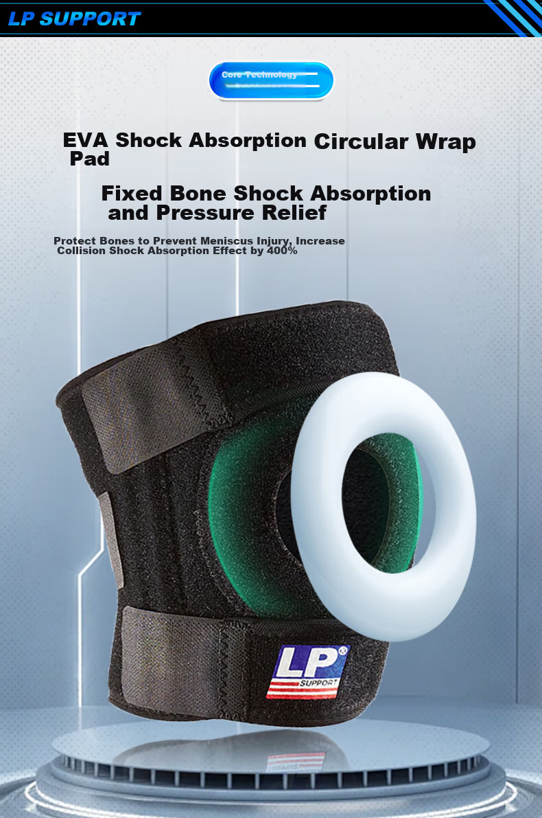 LP 782 Sports Knee Brace Meniscus Running Patella for Men And Women, Cycling Badminton Basketball Football Jump Rope Hiking Protective Gear 7