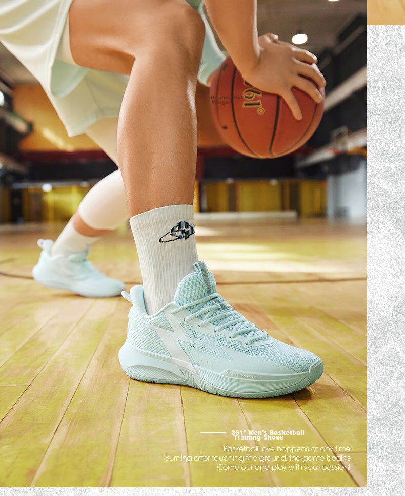 361° Basketball Shoes BIG3Team Spring And Summer Youth Professional Low-Top Sneakers for Men 672331109-2 38