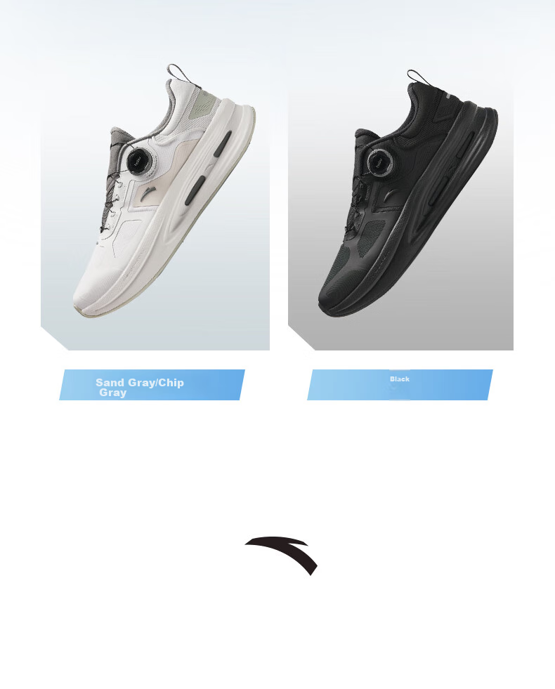ANTA Shenxing 6 PRO | Father's Day Gift, Cushioned Men's Business Training Breathable Wear-Resistant Running Shoes 14