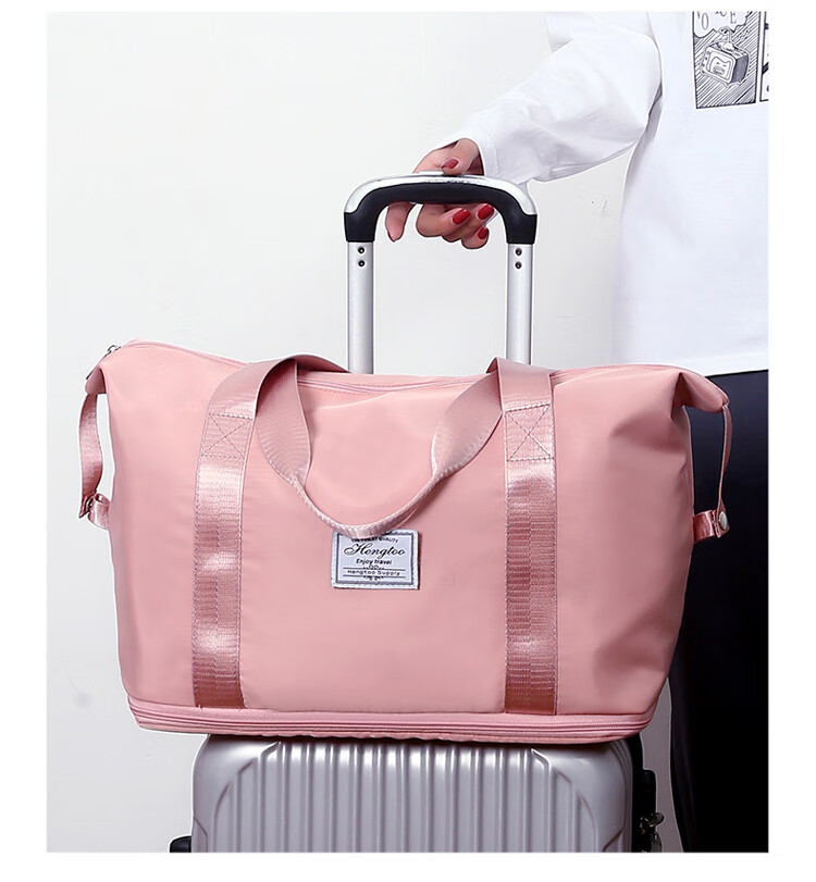 Aibaoshi Maternity Hospital Bag, Large Capacity Luggage for New Mothers, Postpartum Storage Bag, Hospital Admission Handbag, Beige M398 18