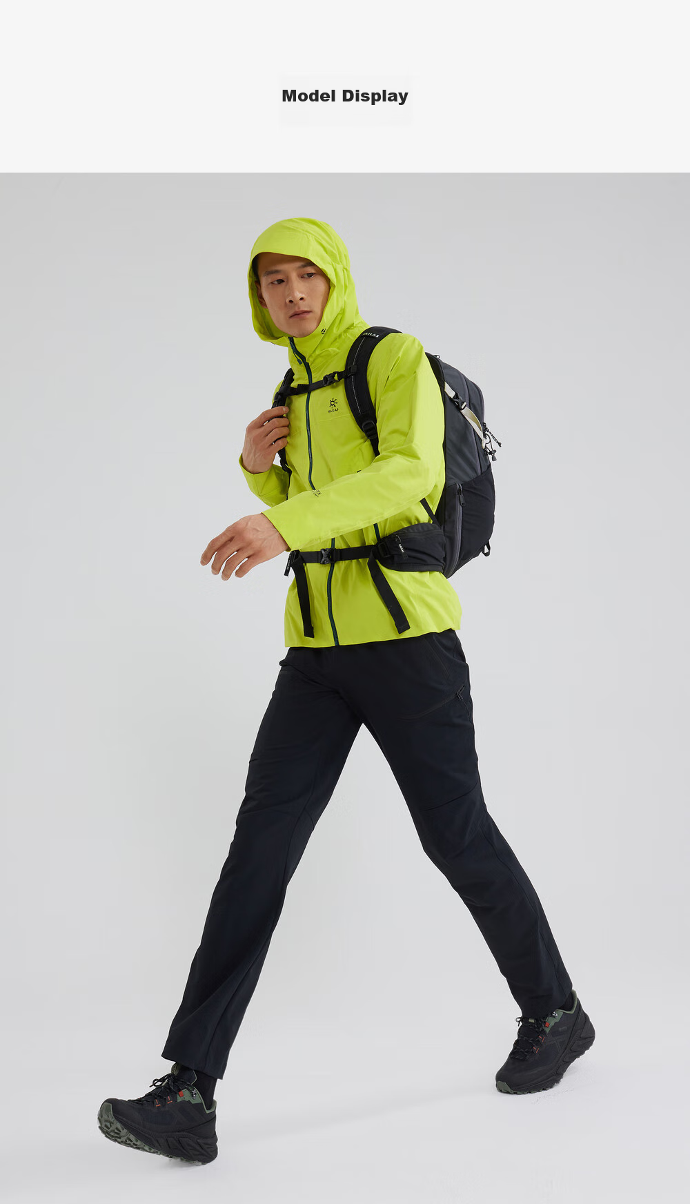 KAILAS Kailas Thunderbird LT Hooded Softshell Jacket GTX Windproof Lightweight Breathable Men's Hiking Mountaineering Coat 11