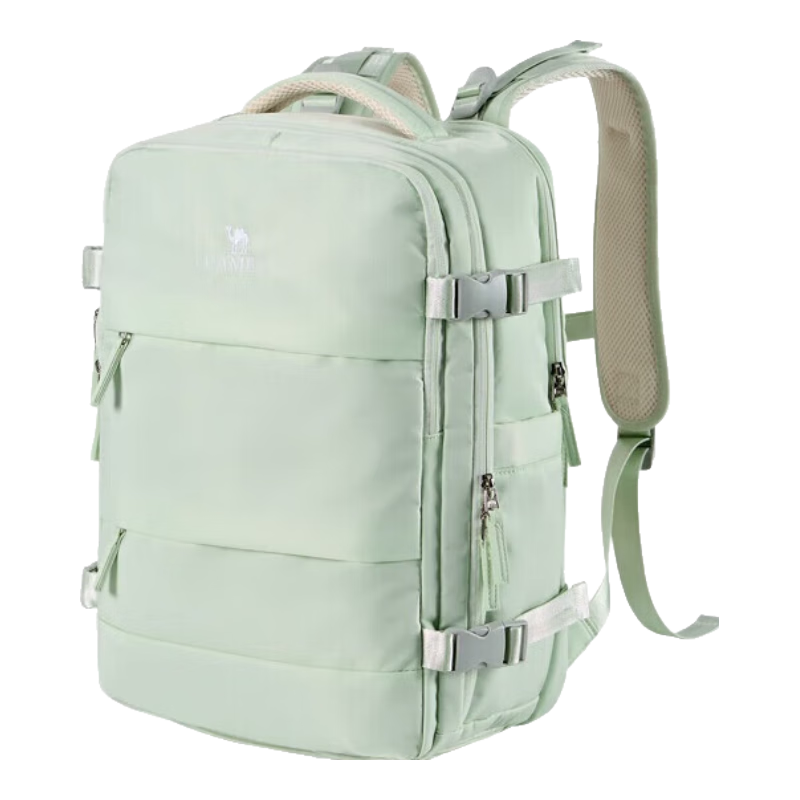 CAMEL Cloud Travel Backpack, Large Capacity Student Hiking Bag, Travel Sports Outdoor Casual Backpack, Mint Gree