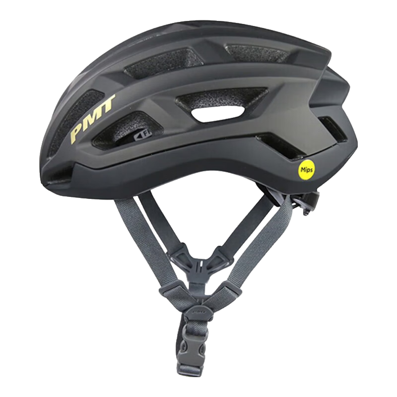 PMT Dianya Mips Cycling Helmet for Men And Women, Lightweight Road Bike Helmet, Classic Black, Size L