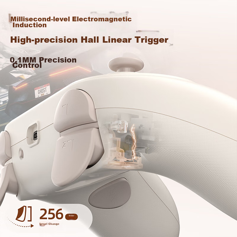 Liangzhi (INE) Little Steel Cannon Controller Switch2 Awakening PRO Controller Bluetooth Wireless Mobile Phone PC Steam TV Macro Recording Pokemon ZA NS2 Accessory 1