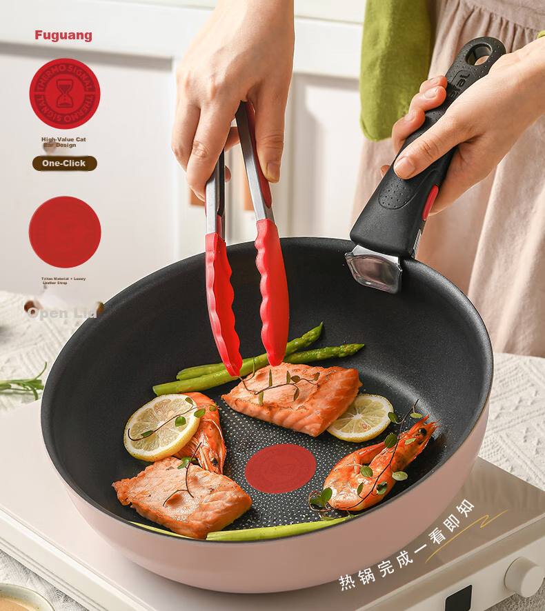Tefal Cookware Set with Detachable Handles, Non-Stick Pan with Titanium Coating, Versatile Skillet Suitable for Dishwasher 19