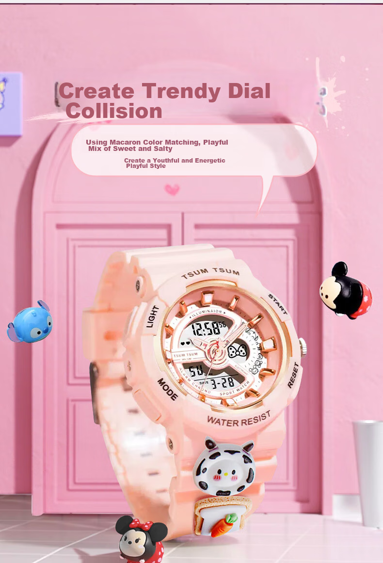 Disney Sports Waterproof Watch for Middle And High School Exams Only, Time-Telling Electronic Watch for Primary, Junior High And Senior High School Students And Childre 6