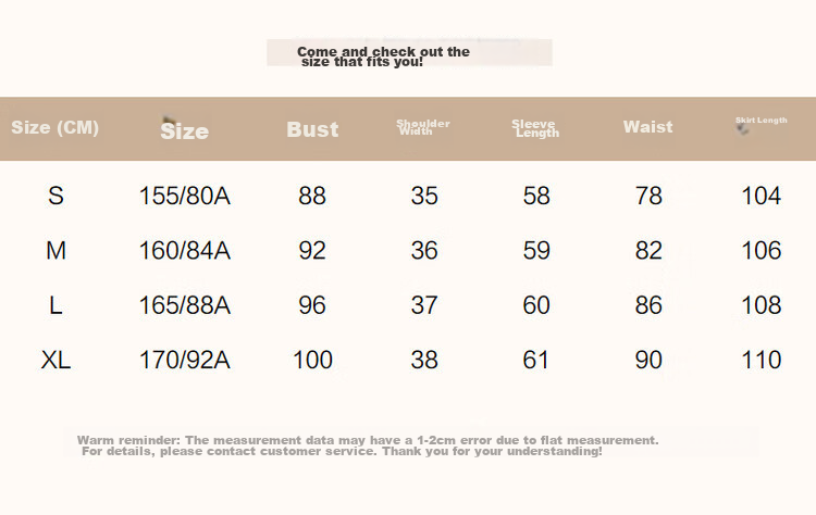 Dme Elegant Ruffle-Trimmed Umbrella Skirt, Spring And Autumn Commuter Waist-Cinching Puff Sleeve Midi Dress for Wome 8