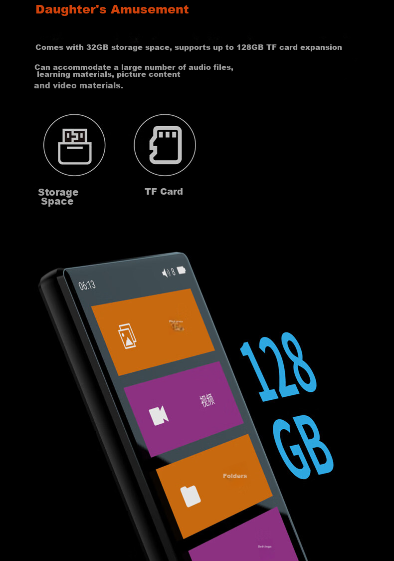 PHILIPS SA5819 MP3/MP4 Music Player, 5.0-Inch Display, 3GB RAM + 32GB Storage, Android 9.0, WIFI-Enabled Internet Access 11