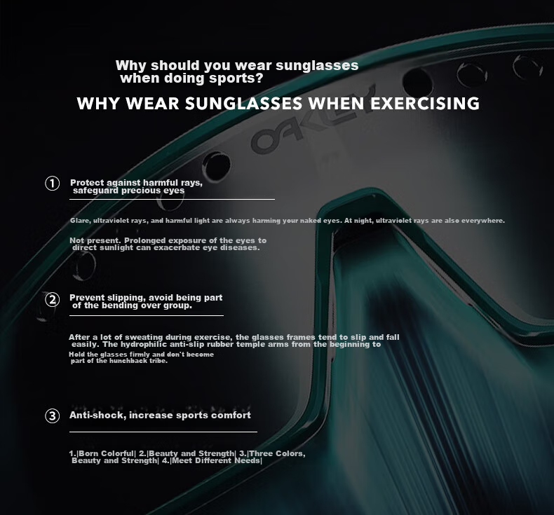OAKLEY Sports Sunglasses, Driving Polarized Cycling Glasses, Windproof Glasses, FLAK 2.0 (A), 0OO9271 8