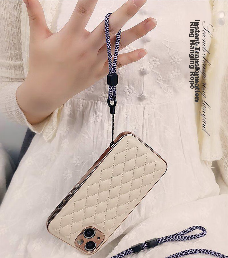 Shihan Phone Accessories, Phone Case Lanyard, Long Neck Strap, Crossbody Bag, Simple And Sturdy Phone Chain, for Men And Women, Dual-Use Adjustable, Retractable Thickened Cord with Ring Clasp, Anti-Loss And Anti-Drop 7