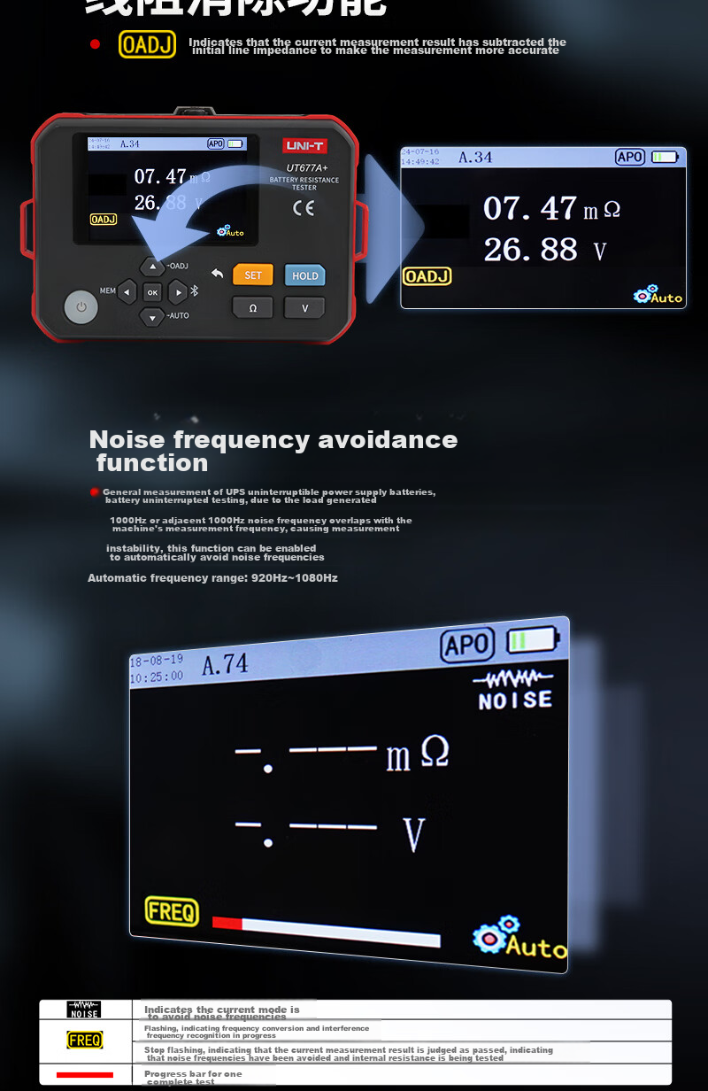 UNI-T UT502C Insulation Resistance Tester Digital Megohmmeter Electrician Tester UT502C 5