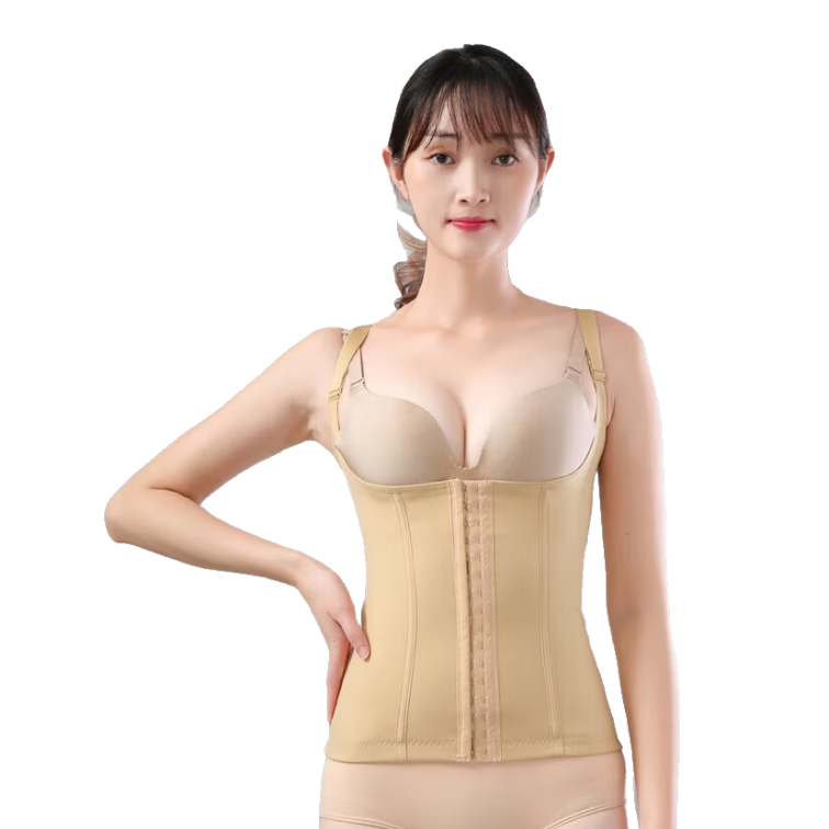 Darenyouxi 26 New Post-Liposuction Shaping Bodysuit for Waist, Abdomen And Upper Body, Elastic Shapewear after Liposuction, Size S