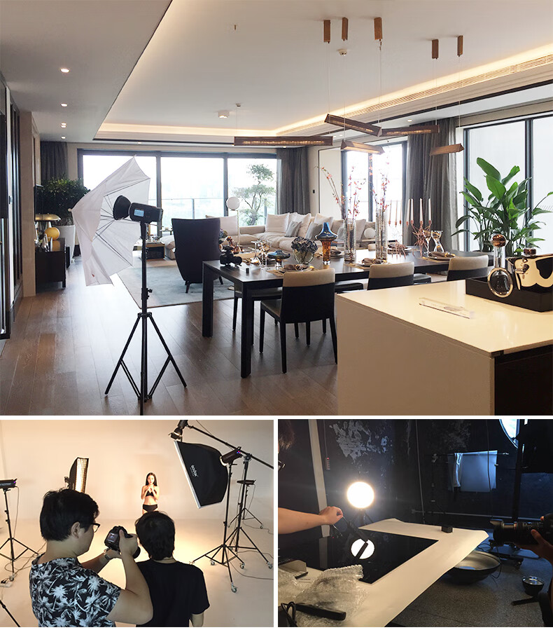 Godox Photography Flash Tube with Yongneng Interface, Large Light Guide Tube with Filter, Honeycomb Grid Focus Tube, Studio Lighting Accessory 9