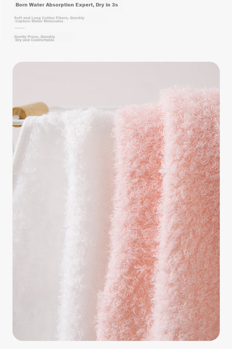 KING SHORE Towel, 100% Pure Cotton Face Towel, All-Cotton 60s High-Count Combed Cotton, Class A Sports Towel, 3 Pieces 6
