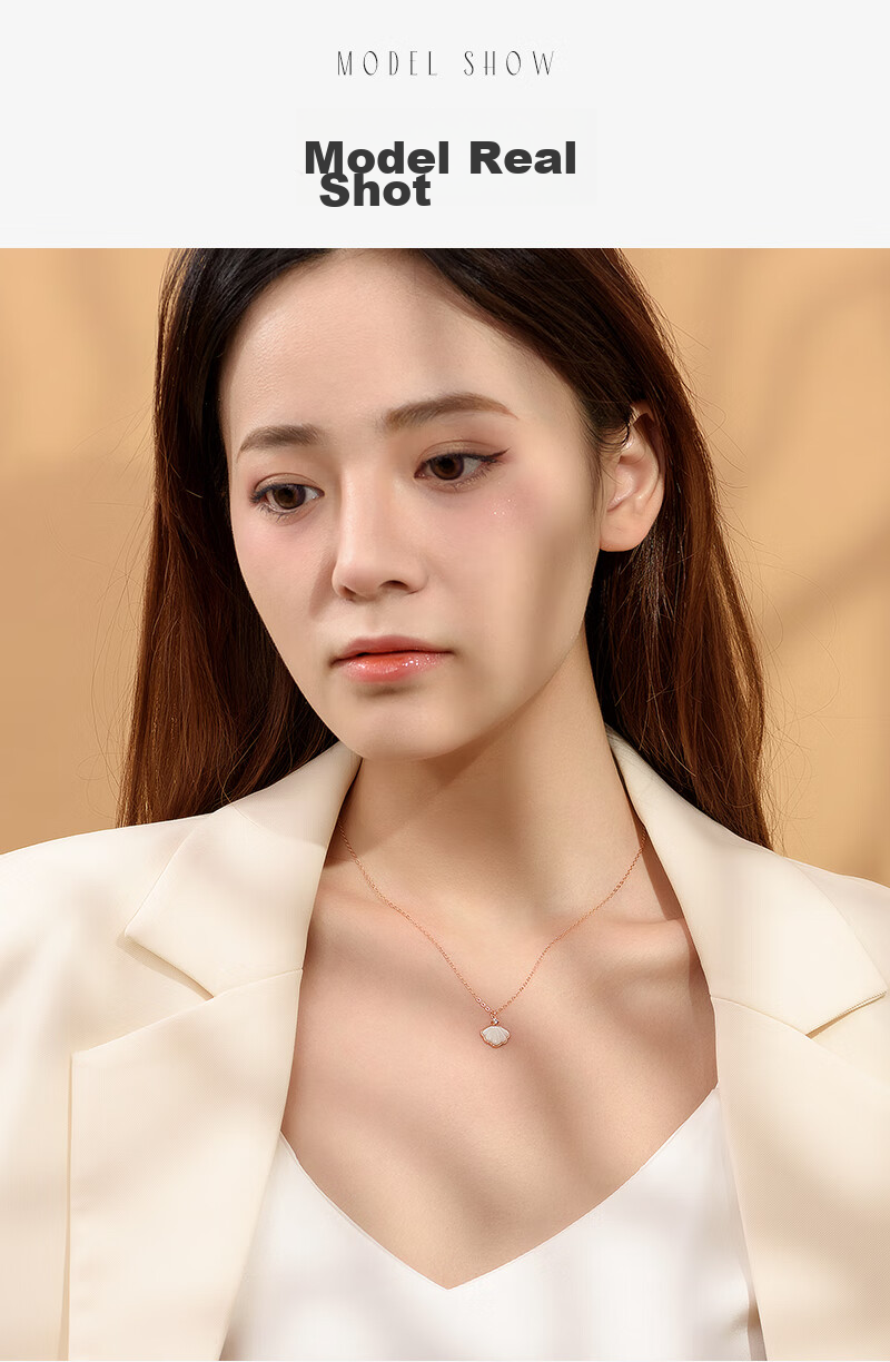 MANHE S925 Silver Necklace for Women, 2026 New Style, Luxurious High-End Feel, Practical Birthday Gift for Wife Or Girlfriend 9