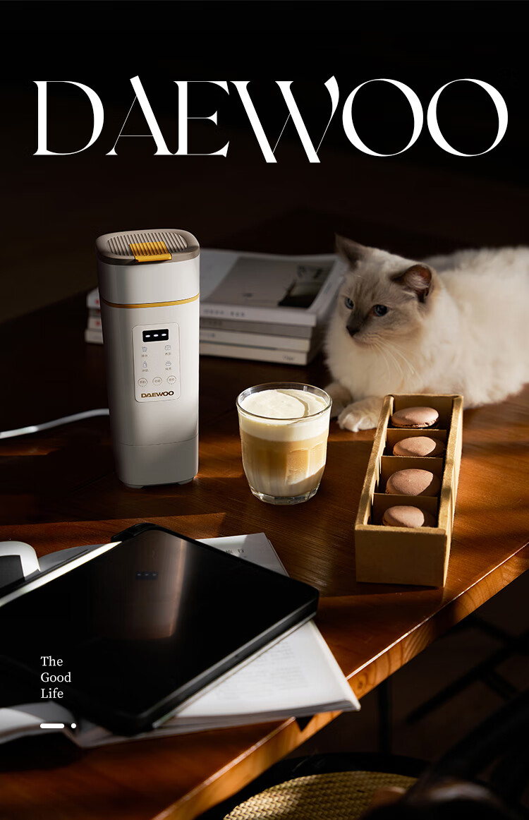 DAEWOO [National Day Outing] Portable Electric Kettle Travel Thermos Insulated Constant Temperature Baby Tea Electric Stew Cup 450ml D9PRO 26