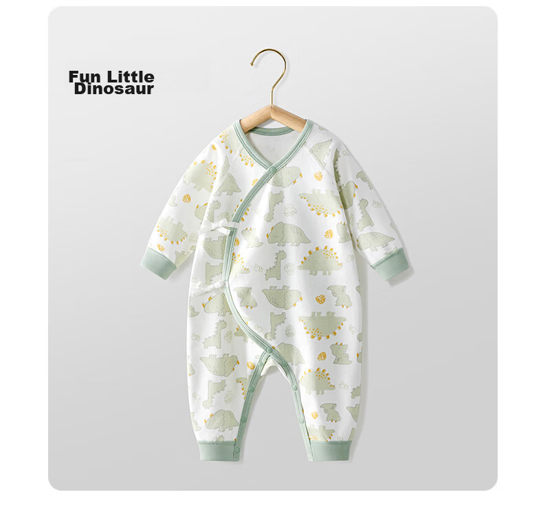 Beitaisi Baby Clothes, All-Season Onesie, Long-Sleeve, Pure Cotton, Soft, Newborn Infant Belly Protection, Anti-Cold, Baby Romper, Crawling Suit 27