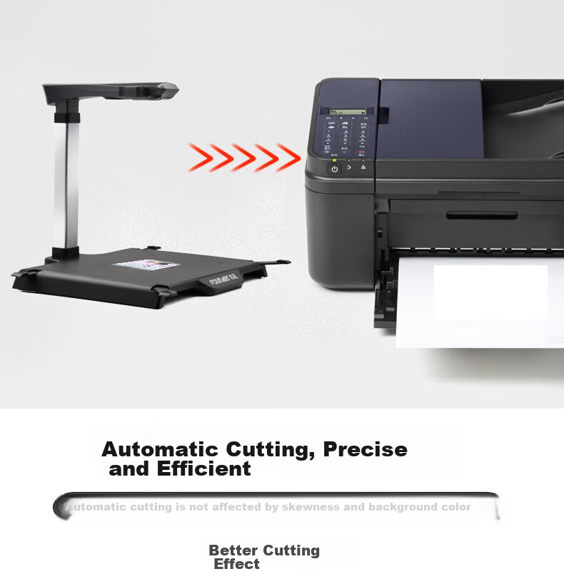 Founder Scanner, 16 Million Pixel High-Speed Camera, for Government, Commercial, Educational And Professional Office Use, A4 Document Contract Bill Multi-Page PDF Synthesis, OCR Text Extraction Q1000 Soft Base 8